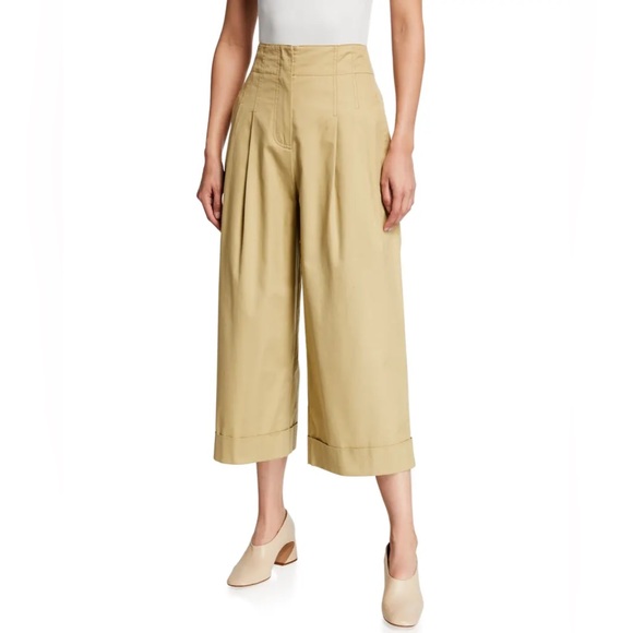 Rebecca Taylor Compact Twill Flare Pants - Picture 9 of 9